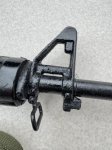 画像6: 米軍実物 COLT Rubber TRAINING RIFLE M16A2  T 07 83B　 (6)