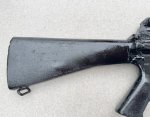 画像8: 米軍実物 COLT Rubber TRAINING RIFLE M16A2  T 07 83B　 (8)