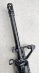 画像18: 米軍実物 COLT Rubber TRAINING RIFLE M16A2  T 07 83B　 (18)