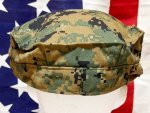 画像4: 米軍実物　USMC　ウッドランドマーパット　CAP　X LARGE (4)