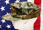 画像3: 米軍実物　USMC　ウッドランドマーパット　CAP　X LARGE (3)