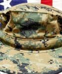 画像2: 米軍実物　USMC　ウッドランドマーパット　CAP　X LARGE (2)