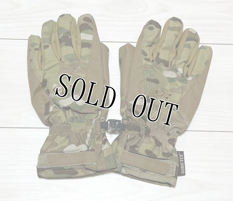 画像1: 米軍放出品　outdoor research Posedon Gloves MultiCam　 MEDIUM (1)