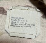 画像7: 米軍実物　US ARMY　マルチカムジャケット　MEDIUM-SHORT (7)