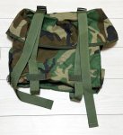 画像1: 米軍実物 ウッドランド MOLLEII MODULAR LIGHTWEIGHT LOAD-CARRYING EQUIPMENT SLEEP SYSTEM CARRIER (1)