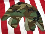 画像1: 米軍実物 COVER HELMET WOODLAND,CAMOUFLAGE ヘルメットカバー (1)