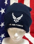 画像2: 米軍放出品　U,S,AIR FORCE　ワッチキャップ (2)