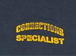 画像3: 米軍放出品 CORRECTIONS SPECIALIST スウェットパーカー　LARGE (3)