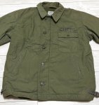 画像2: 米軍実物,JACKET COLD WEATHER PERMEABLE TYPE 1　LARGE (2)