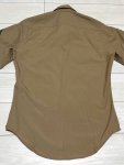 画像6: 米軍実物,SHIRT, MAN'S, KHAKI SHADE M-1 LONG  SLEEVE USMC　サービスドレスシャツ　15、5×34  (6)