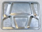 画像2: 米軍実物 MILITARY STAINLESS TRAY メストレー (2)