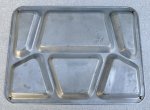 画像2: 米軍実物 MILITARY STAINLESS TRAY メストレー (2)