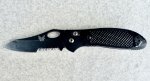 画像3: 米軍放出品 ベンチメイド 550SBK-1 ナイフ Griptilian 半波刃 20CV  (3)