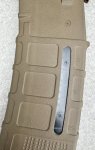 画像9: 米軍実物 MAGPUL PMAG 30 GEN M3 AR-15/M4/M16 30連マガジン   WINDOW 両窓 30rd マグ 5.56mm コヨーテタン (2) (9)