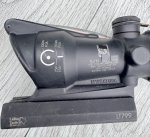 画像16: 海兵隊実物 Trijicon ACOG TA31 RCO M4 4x32 特殊部隊 (16)