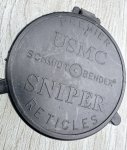 画像2: 米軍実物 USMC SNIPER Premier scope caps ❶ (2)