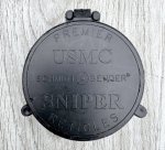 画像1: 米軍実物 USMC SNIPER Premier scope caps ❷ (1)