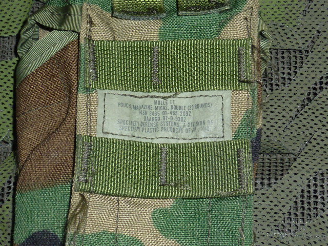 米軍放出品 MOLLE II M16マガジンポーチ ポーチ／マガジン／ホルスター.