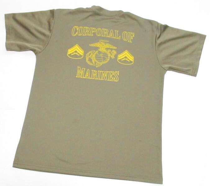 米軍放出品　USMC　CORPORAL OF MARINES　Tシャツ　SMALL