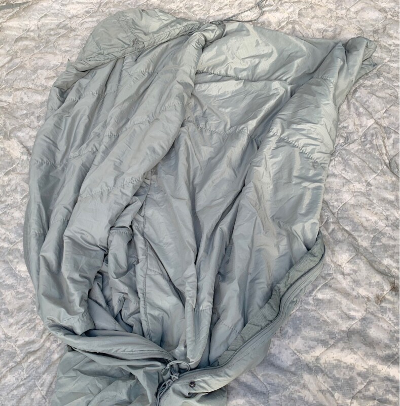 米軍 実物 MODULAR SLEEPING BAG PATROL 送料無料 - 寝袋/寝具