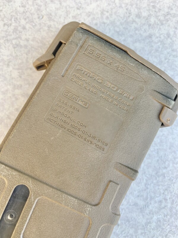 米軍実物 MAGPUL PMAG 30 GEN M3 AR-15/M4/M16 30連マガジン WINDOW 両