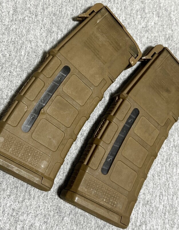 実物 MAGPUL マグプル PMAG 30 WINDOW GEN M3 TAN AR M4 - ホビー