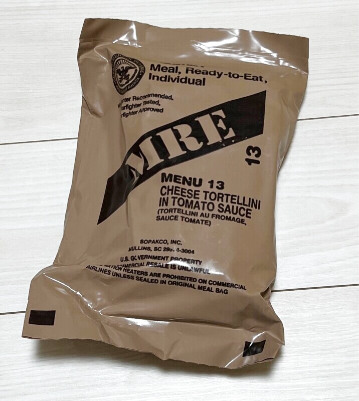 米軍放出品 かわいかっ MRE レーション MENU18 売買されたオークション情報 落札价格 【au payマーケット】の商品情報をアーカイブ公開